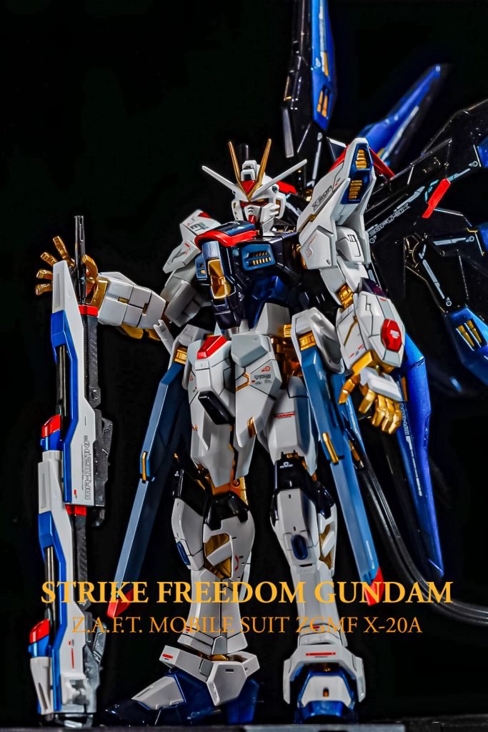 というわけで？年明けに製作したRGストフリ。最終組み立ての際に腰椎骨折やらかして一旦ファクトリーの方で封印されていたのですがパーツ請求に成功し、部品が届いたので再度組み立てしました。 