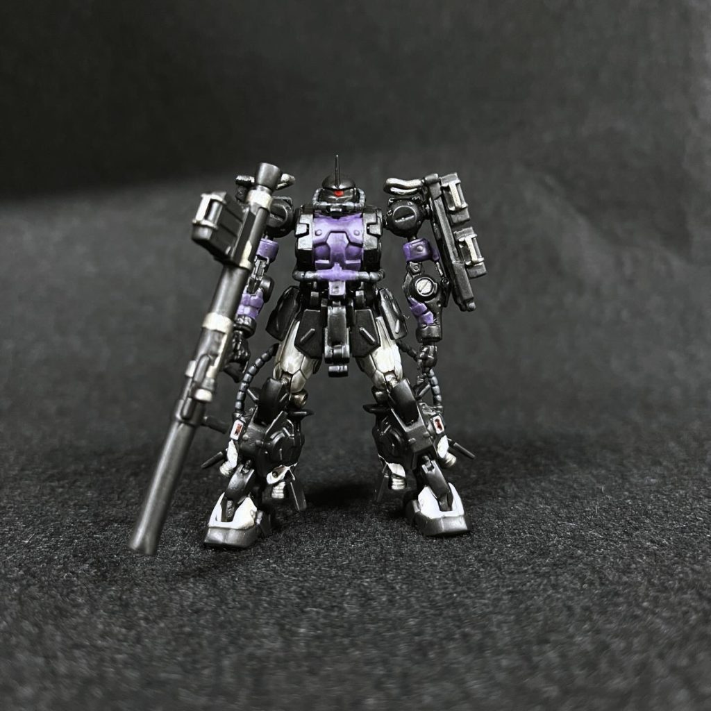 ガイア機隊長の風格若干シルバーいれてアクセントつけました!