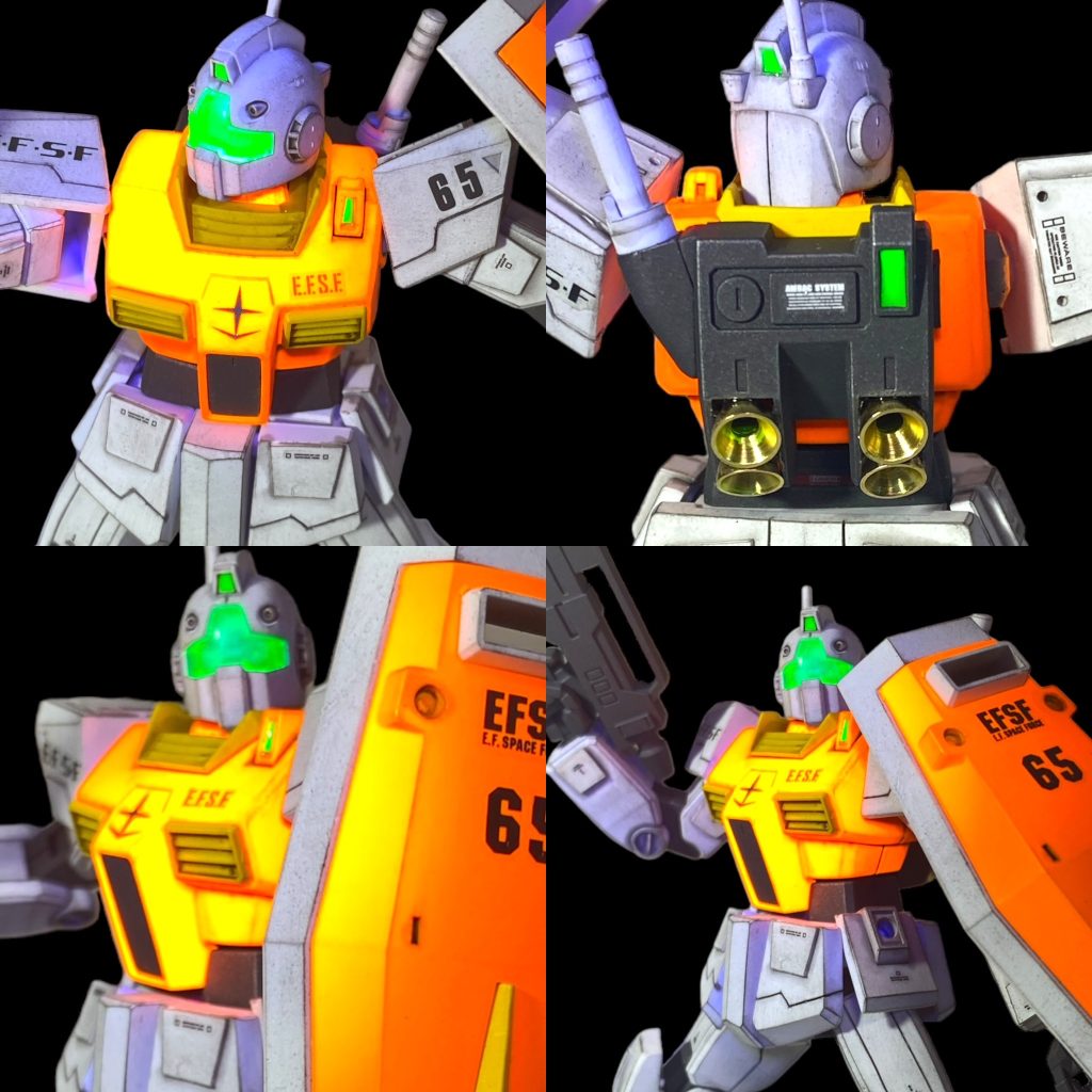 HGUC GMⅡライトカスタム–3枚目/制作者：丸五ワークス