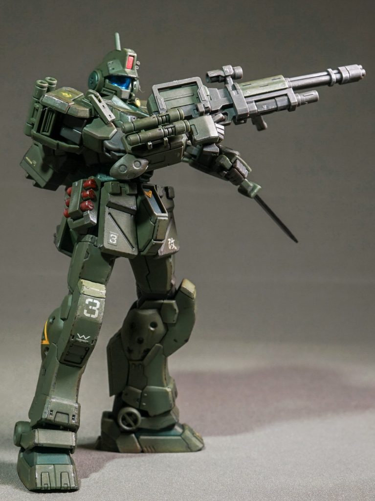 ＨＧ 1/144 RGM-79S ジム・スパルタン–5枚目/制作者：しるばにあ