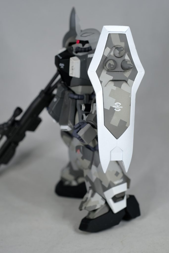 HG ザクウォーリア　スプリッター都市迷彩塗装–3枚目/制作者：ryota_modeling