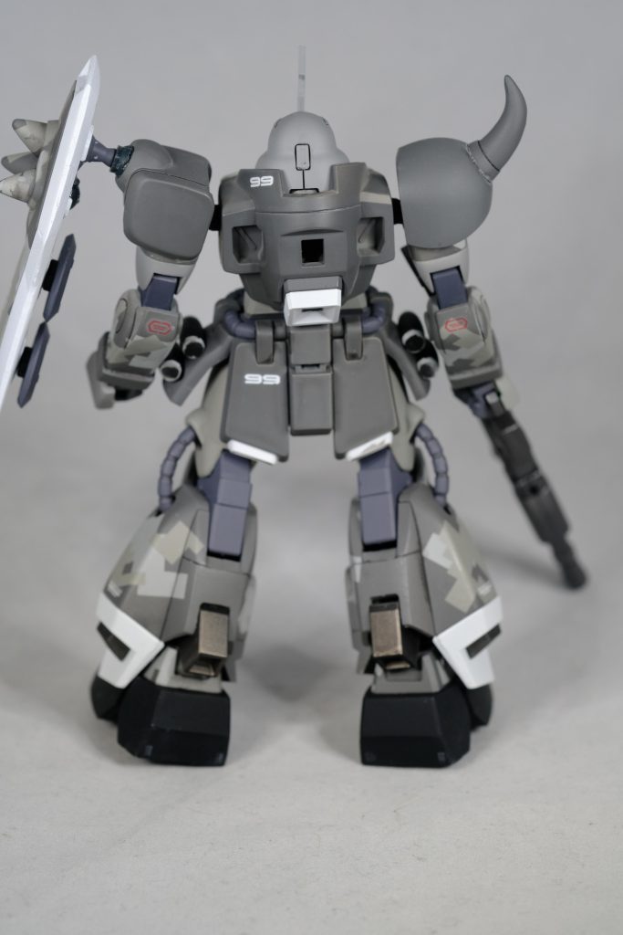 HG ザクウォーリア　スプリッター都市迷彩塗装–5枚目/制作者：ryota_modeling