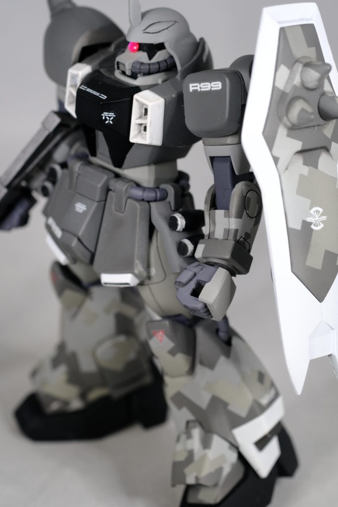 HG ザクウォーリア　スプリッター都市迷彩塗装–7枚目/制作者：ryota_modeling