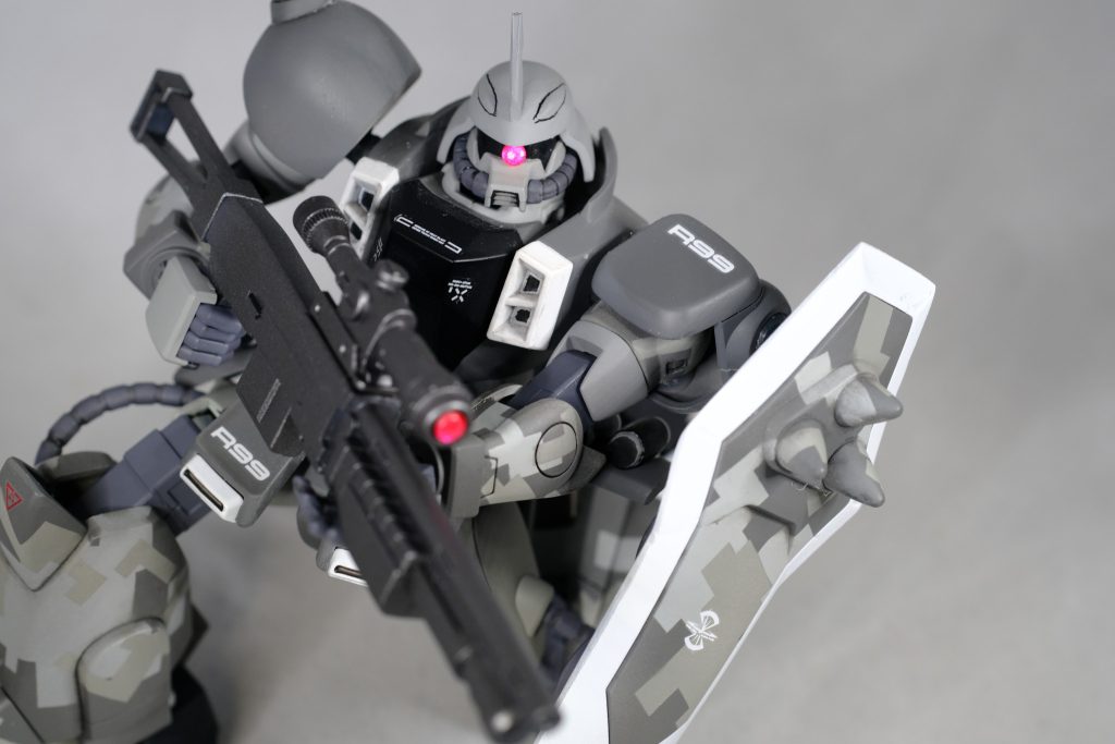 HG ザクウォーリア　スプリッター都市迷彩塗装–8枚目/制作者：ryota_modeling