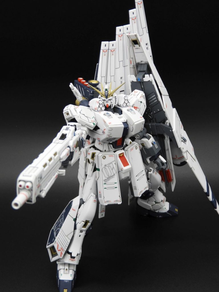 RG νガンダム + HWS–5枚目/制作者：六剣狼