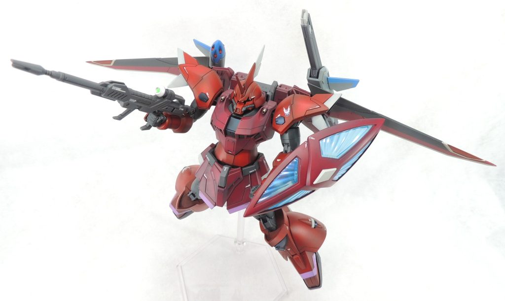 デカールは、ヴェルテクスデカール、ガンダムデカール、ハイキューパーツ製デカール等々、各社の製品からランダムにチョイスしています。