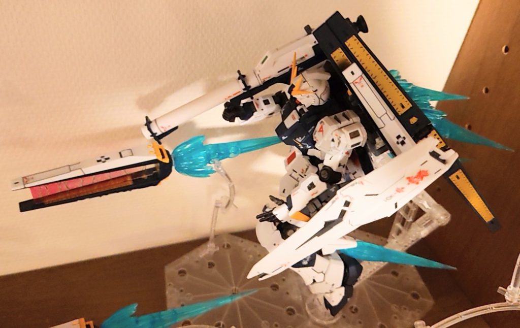 部分塗装にスミ入れトップコート仕上げ