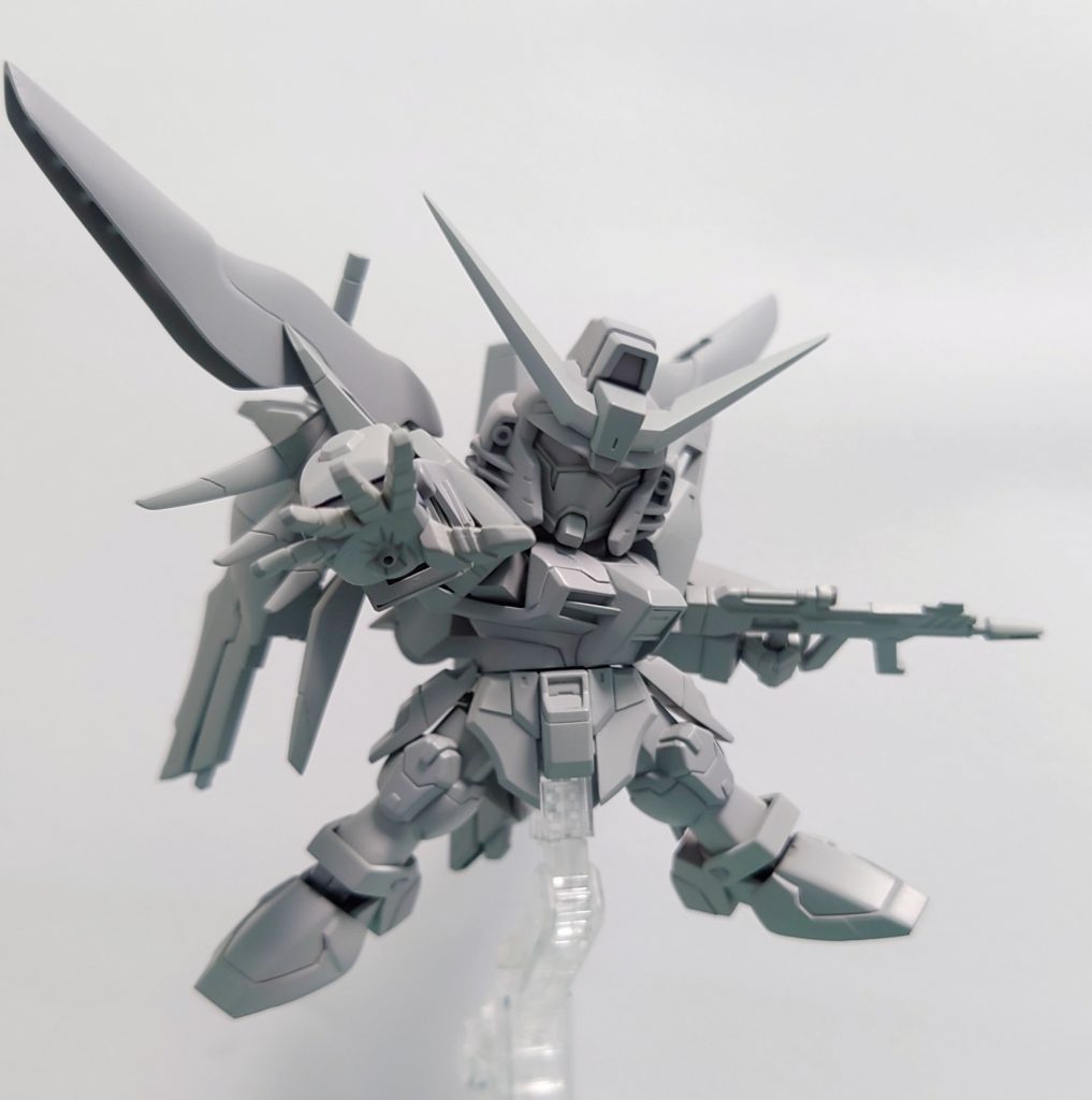 サブ状態。ポージング検討中の物です。