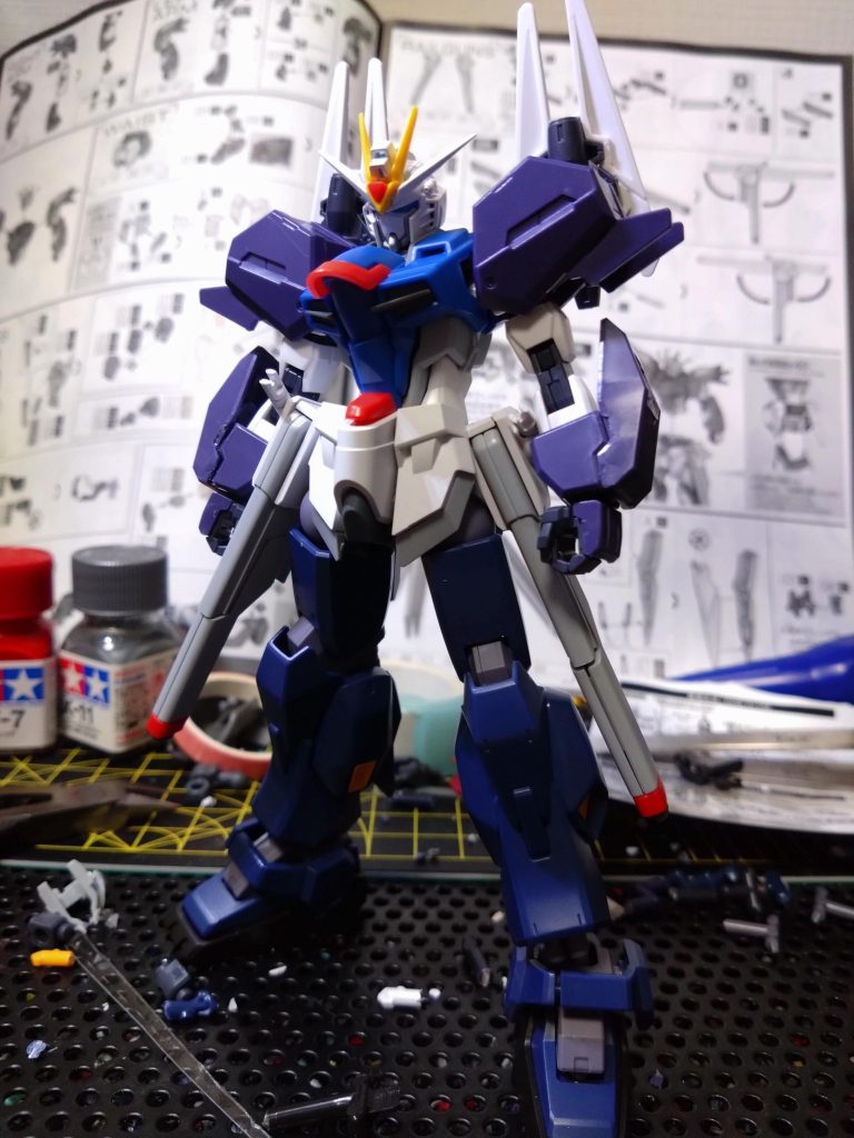 メインはライジングフリーダムですが、ライジングフリーダムのパーツがほとんど余るという(^_^;)