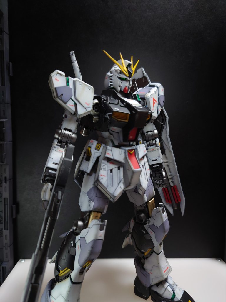 MGνガンダムVer.ka  ウェザリング仕上げ–4枚目/制作者:@Kazon1221