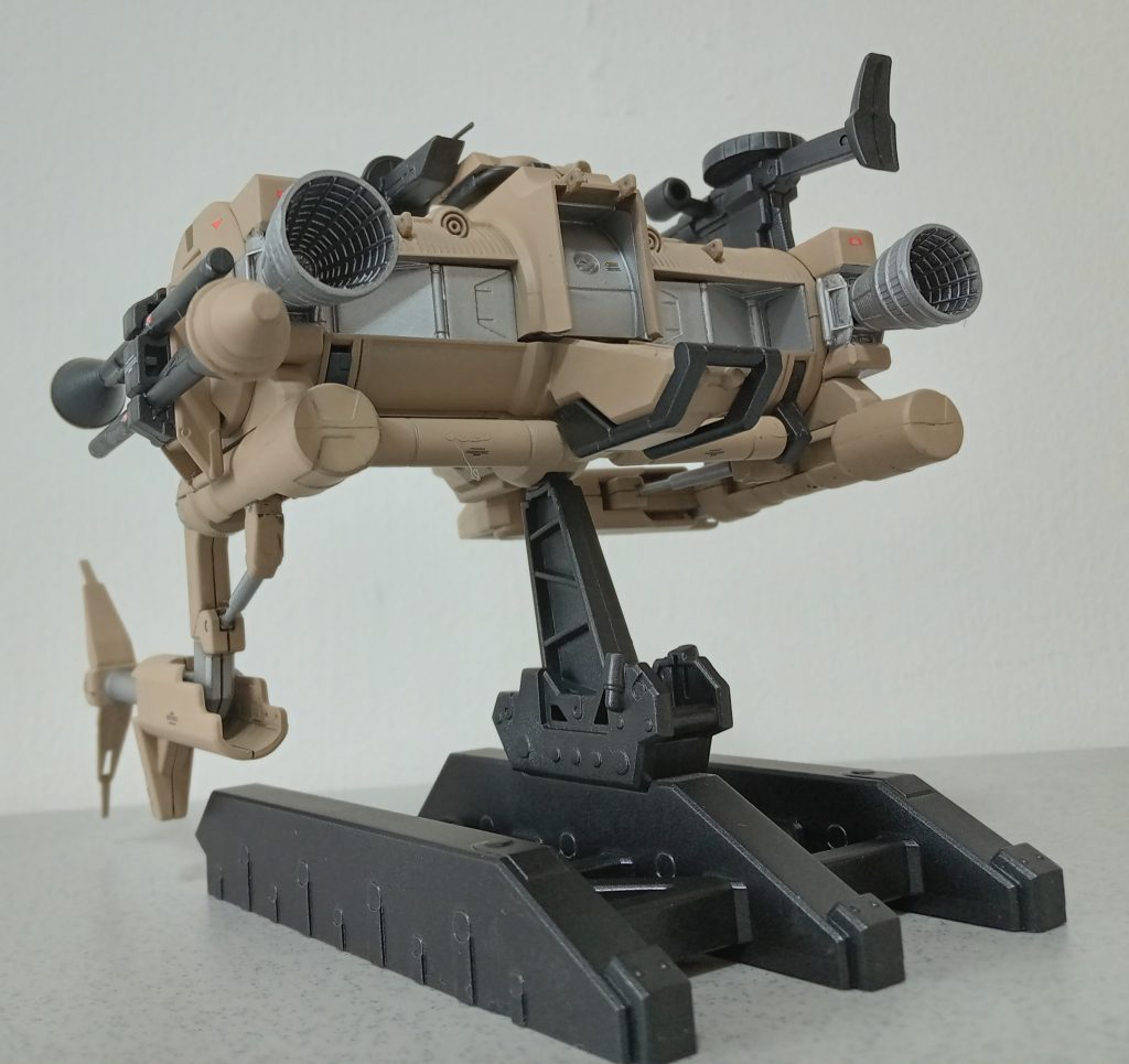 アピールポイントは、部分的なシルバー塗装でメカ感を表現しました。