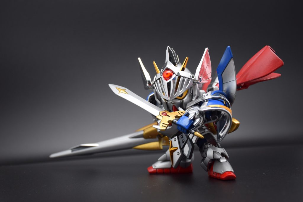 初めての筆塗り全塗装 LEGEND BB バーサル騎士ガンダム–4枚目/制作者：KaTim