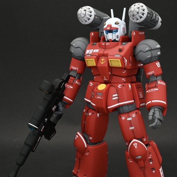 HGガンキャノン(ククルス・ドアンの島版)ハヤト搭乗機