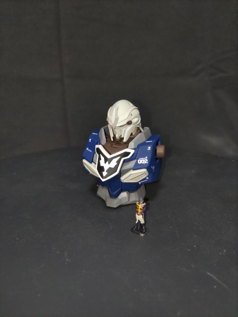 胴体とフィギュア完成