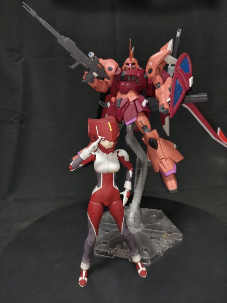 HGゲルググメナースとツーショット