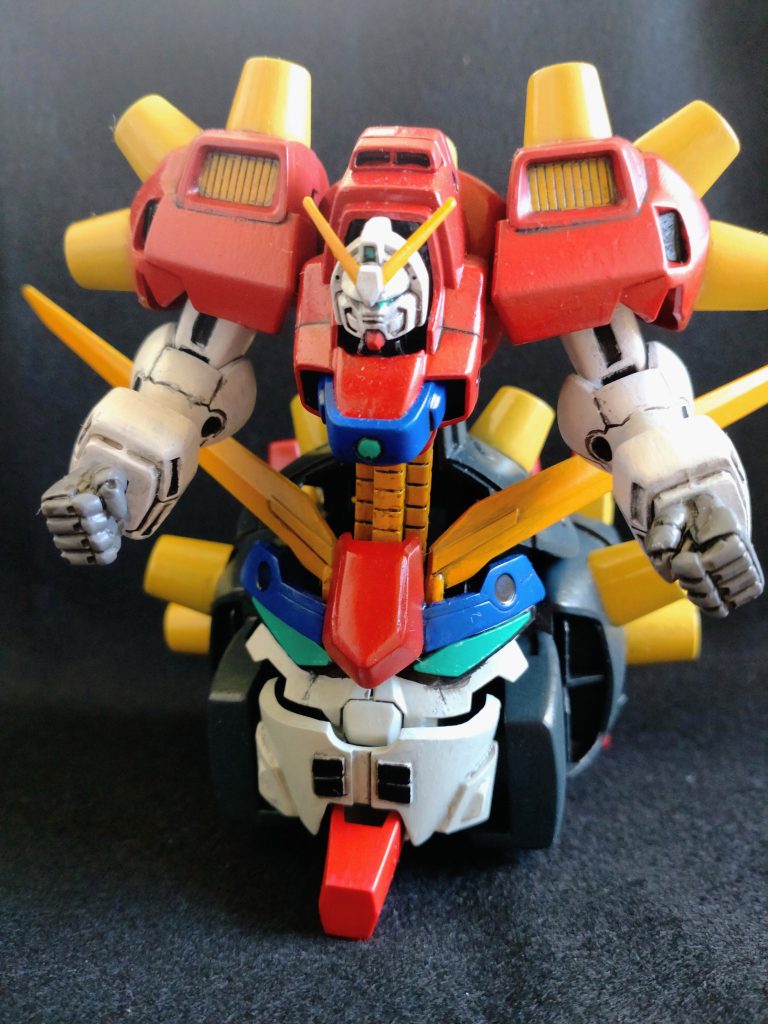 おまけはガンダムヘッドモードです♪