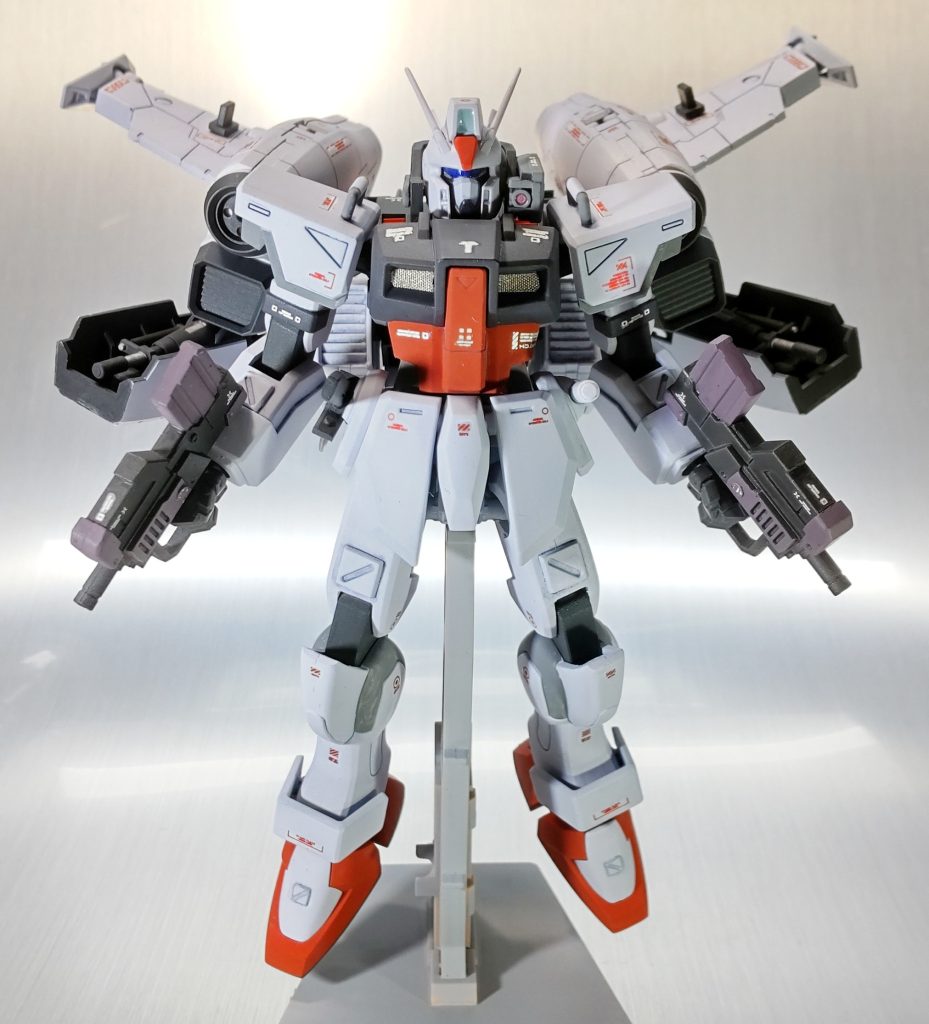 元々ティルトは飛行機的なプロペラは廃してエヴァに出てきたオスプレイ風な戦闘機風にしてありまして、構想としてはジャスティスの背中の物や配色的にはスーパーガンダムを意識してみました。だいぶ違うけど。
