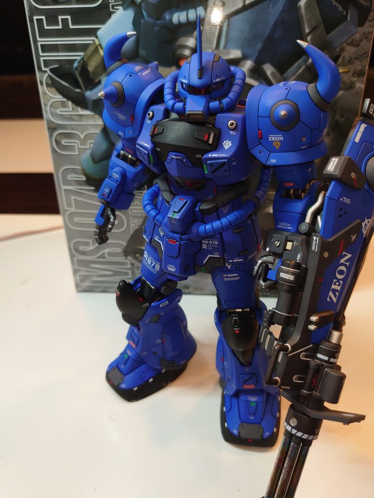 MG 1/100 MS-07B3 グフカスタム–5枚目/制作者：yuuchann