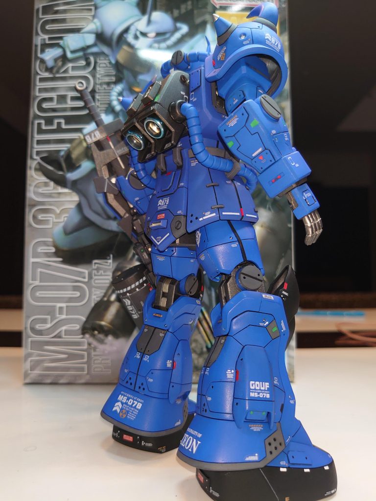 MG 1/100 MS-07B3 グフカスタム–6枚目/制作者：yuuchann
