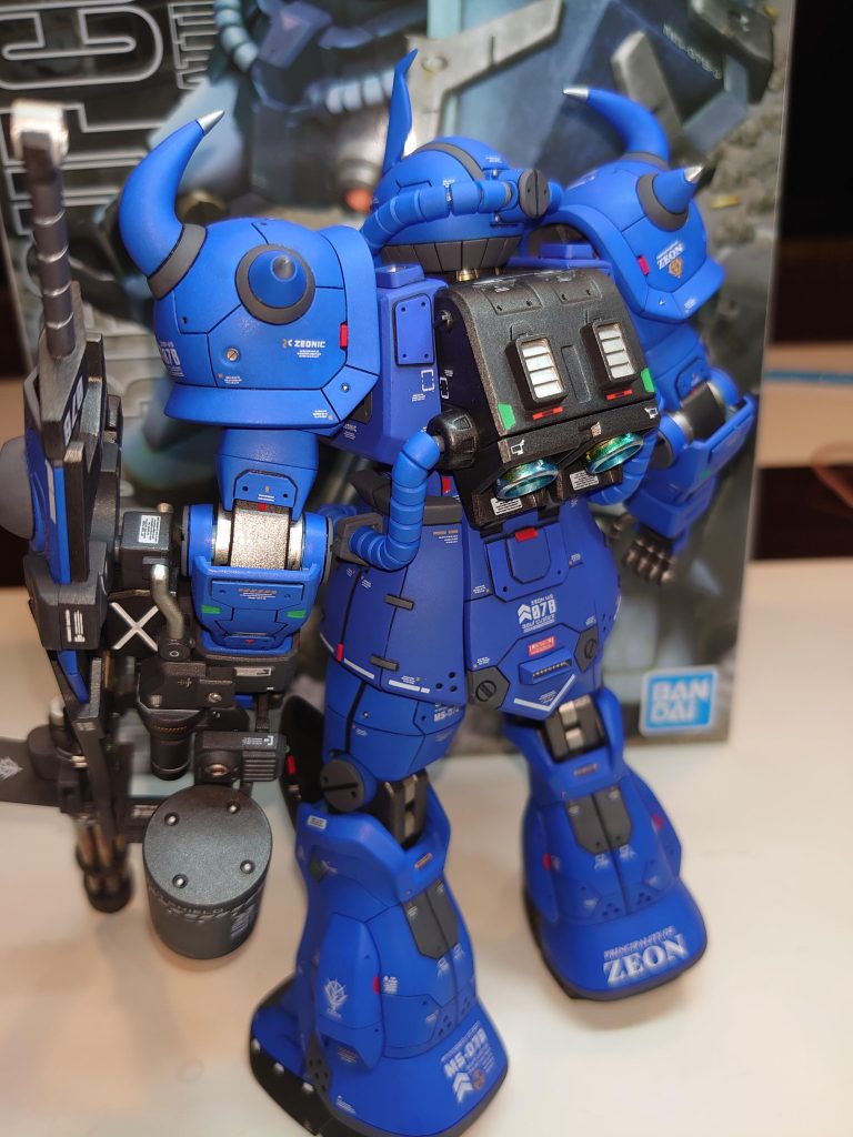 MG 1/100 MS-07B3 グフカスタム–8枚目/制作者：yuuchann