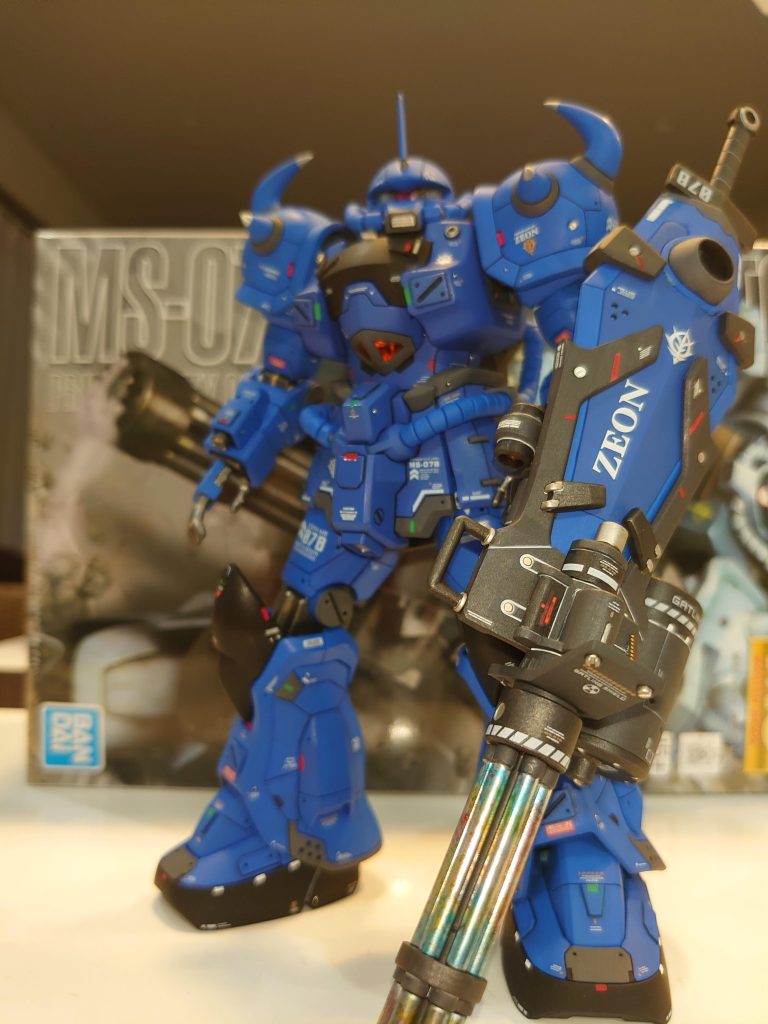 MG 1/100 MS-07B3 グフカスタム–2枚目/制作者：yuuchann