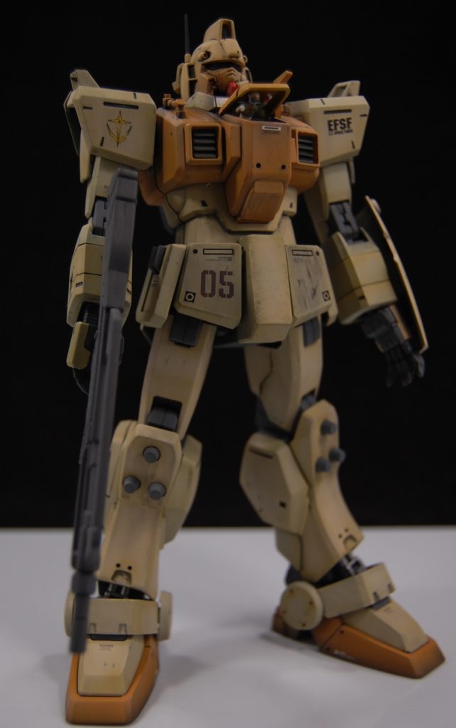 1/100 MG グフカスタム（ジオラマ）–3枚目/制作者：@kaishi1103