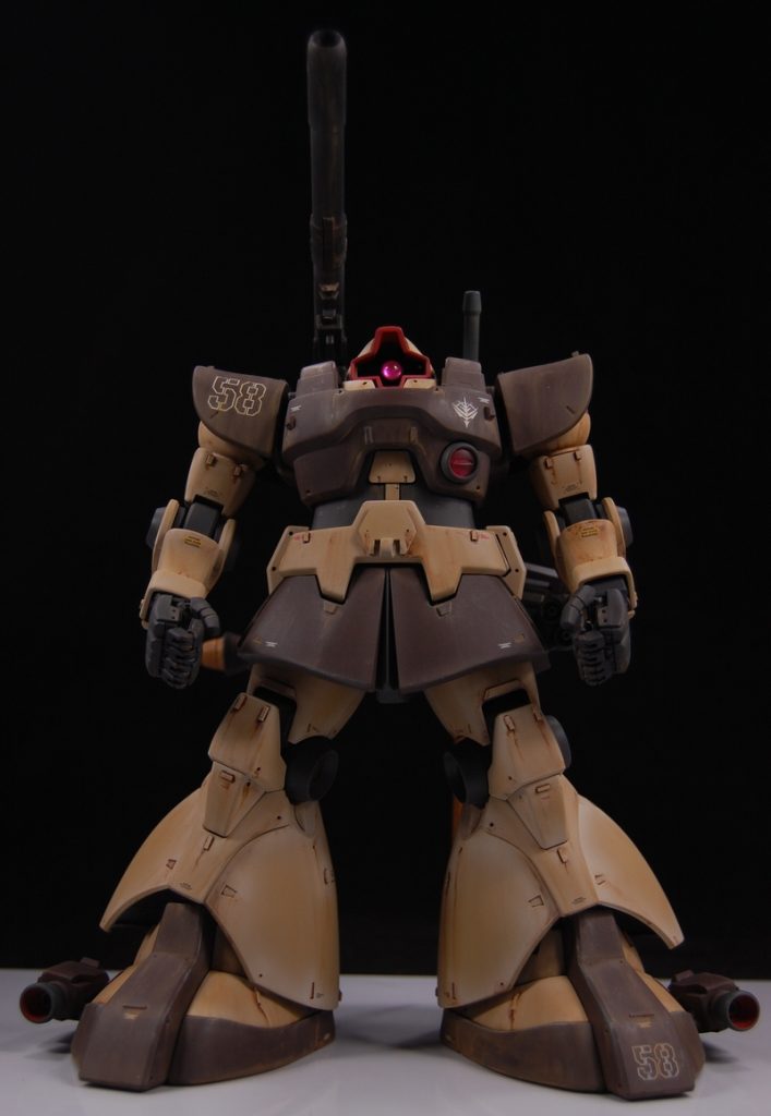 1/100 MG ドム（ジオラマ）–3枚目/制作者：@kaishi1103