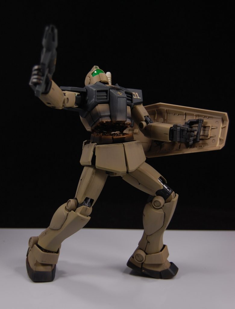 1/100 MG ドム（ジオラマ）–4枚目/制作者：@kaishi1103