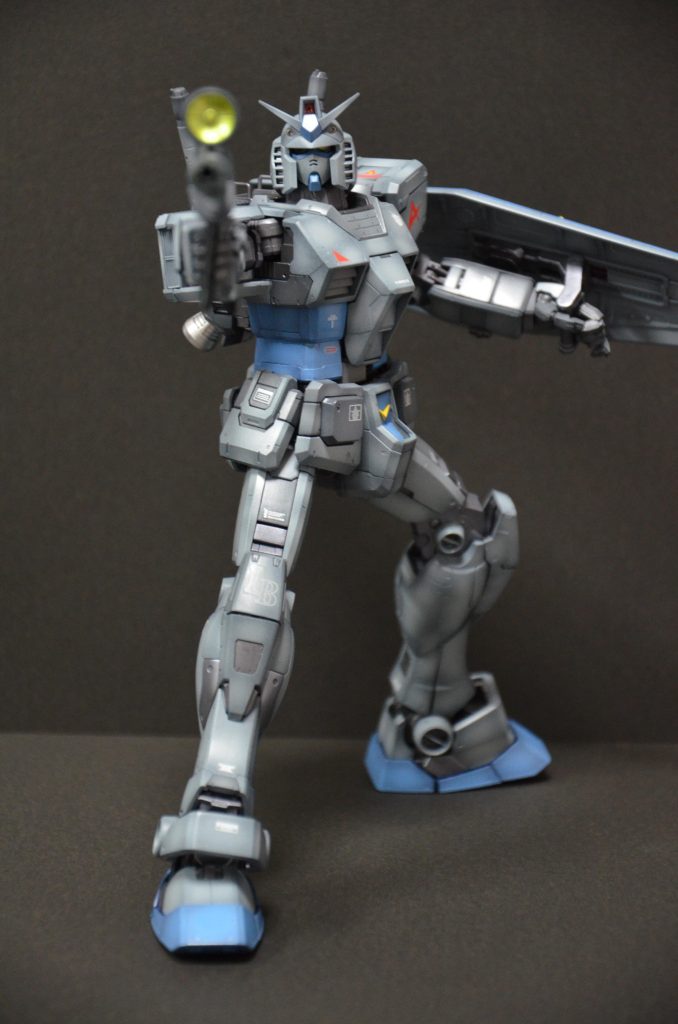 塗装ハゲにビビッて思い切って動かせません・・。・・・元よりポーズ付けのセンスが有りませんが。