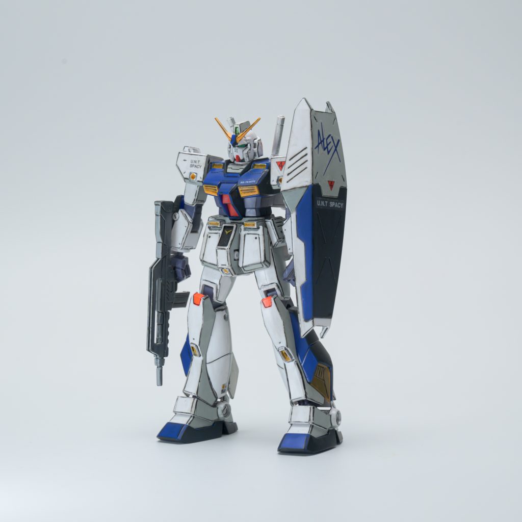 　立たせてフロントから