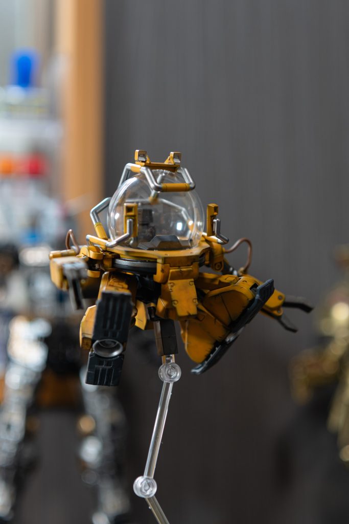 パーツも少ないしかんたんお手軽に可愛らしいのができました😀一応全塗装です