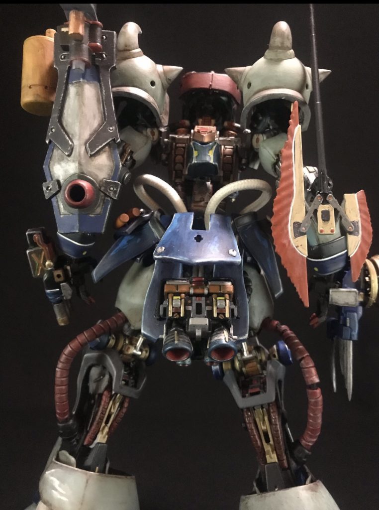 バーニアはリアスカートの内側と外側のみ