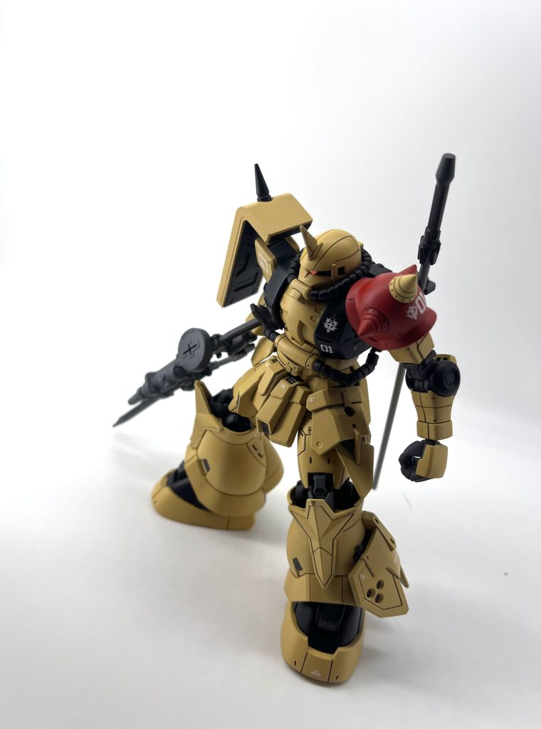 HG  高機動型ザク 地上用（エグバ機）–4枚目/制作者：tattsuokun