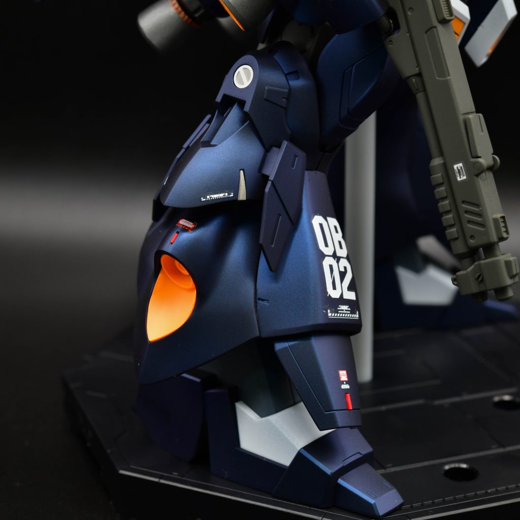 ヒケの目立つ部分だけを処理して、あとは無改造です。