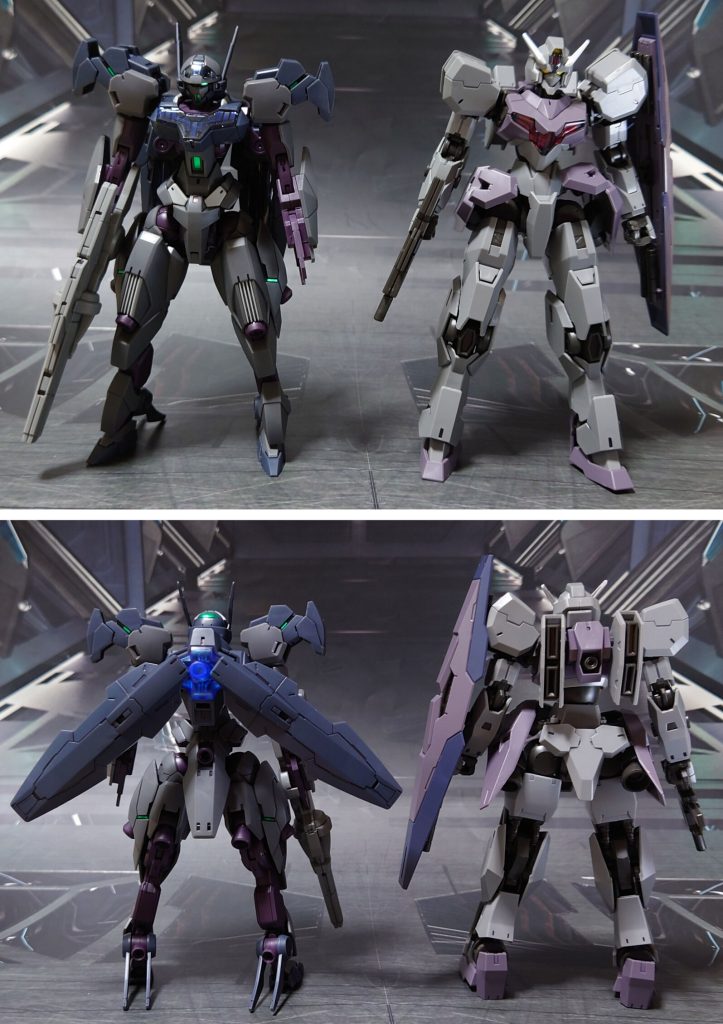 GUNDビットの先輩、ガンヴォルヴァとの比較。