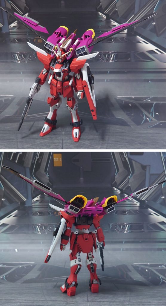 リフター交換、インフィニットジャスティス弐式にファトゥム01を装備。“再生産されたファトゥム01を装備して出撃”というシチェーションもアリかも。