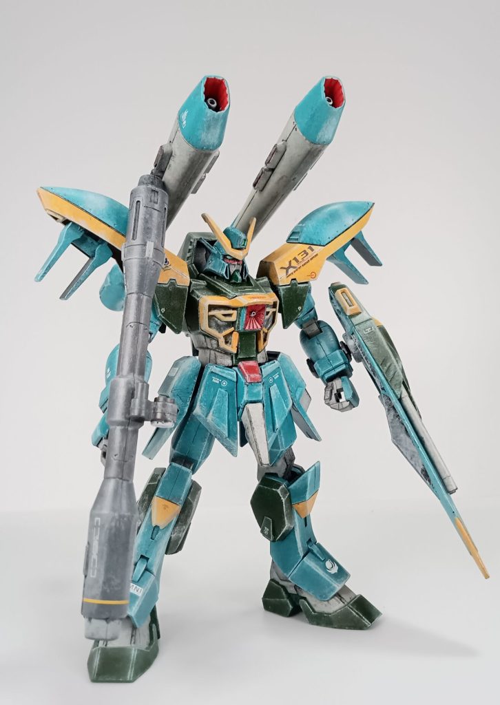 レイダーと同じく合わせ目消しはサボりました。