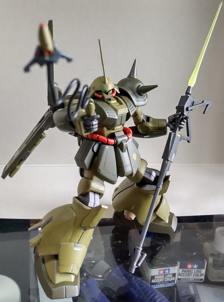 海ヘビ&フェダライ装備海ヘビの躍動感がお気に入りです。