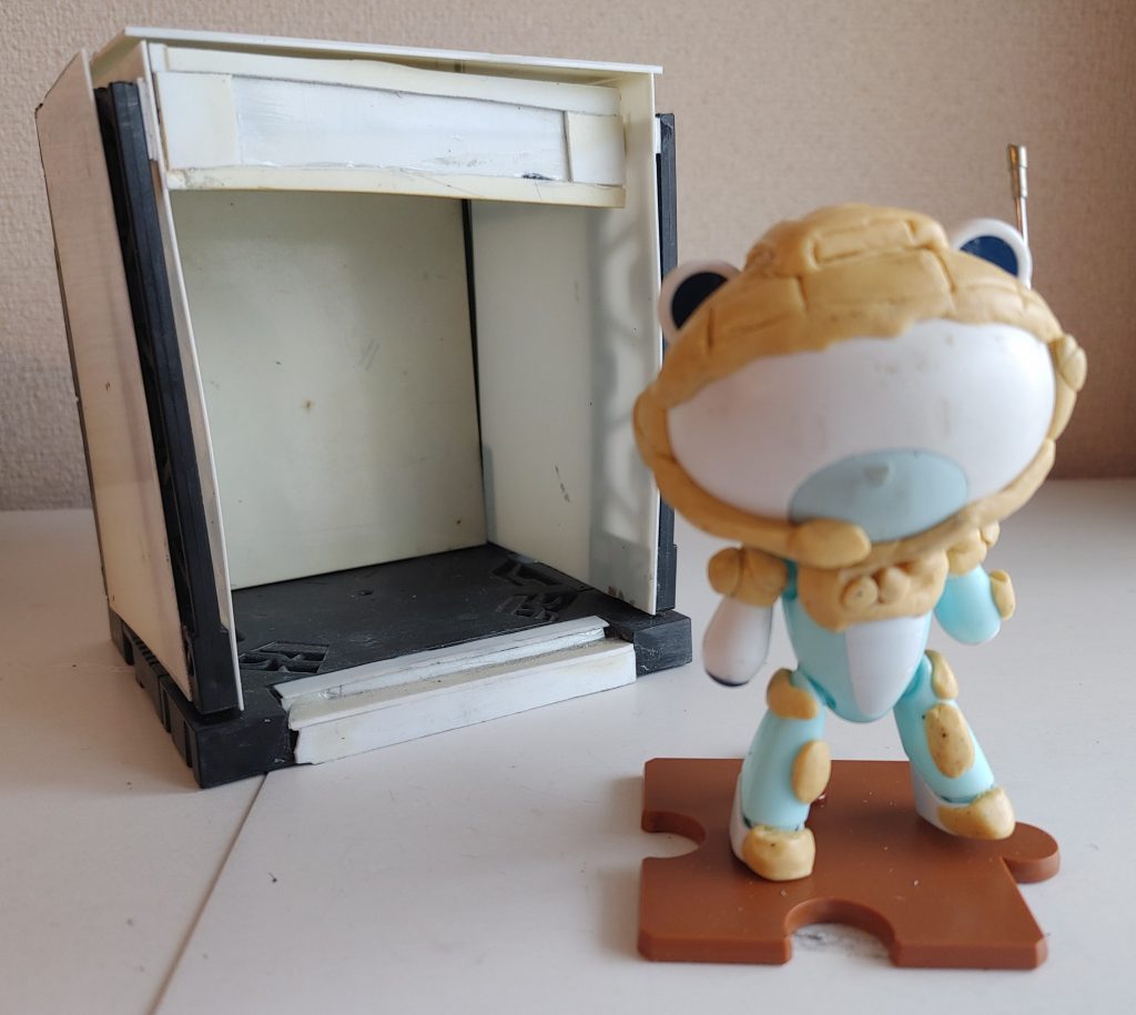 両方の製作途中