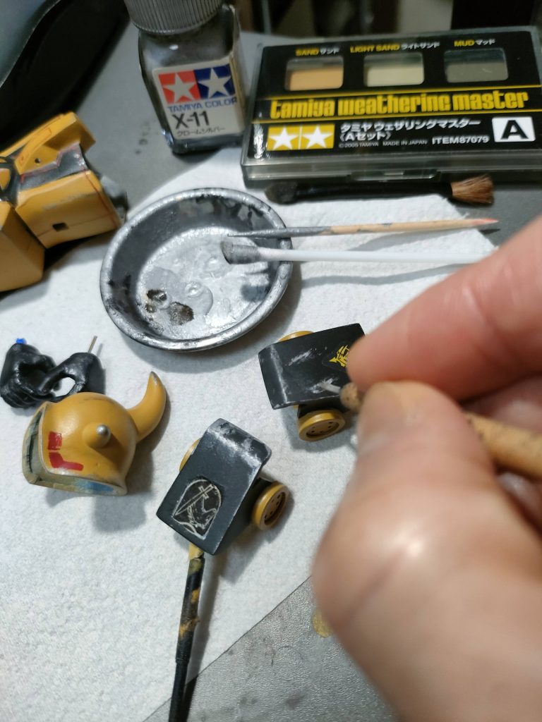 銀チョロも普段やらないので勝手わからず苦慮…。