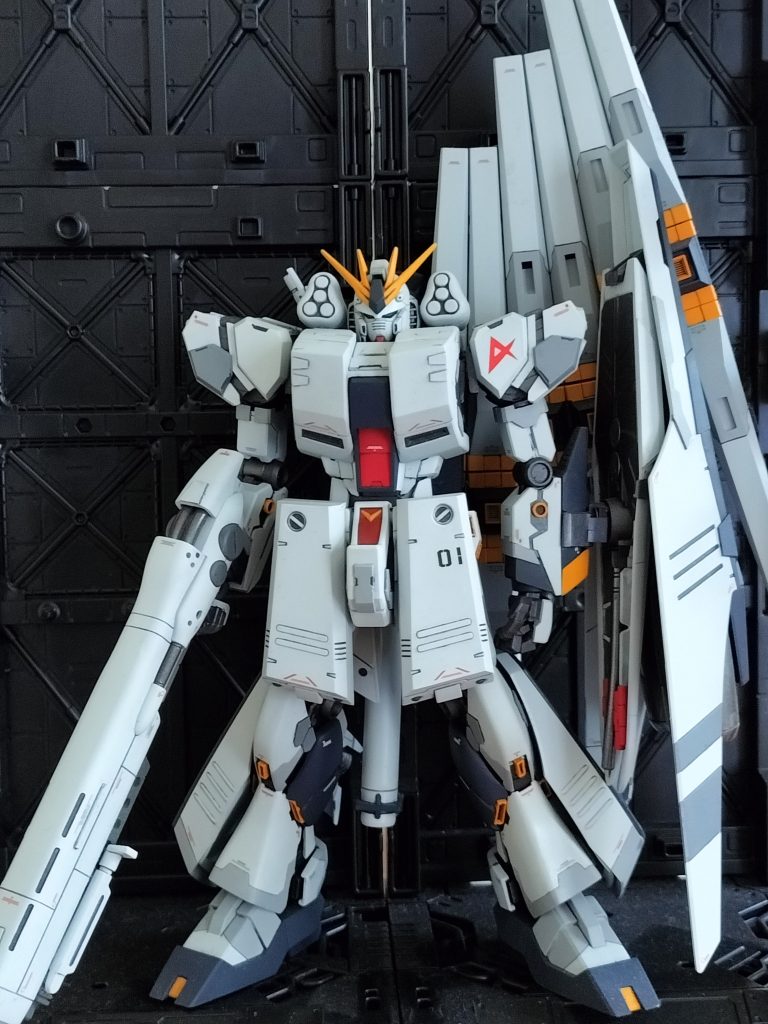 HG ニューガンダムHWS–3枚目/制作者：んがちゅちゅ