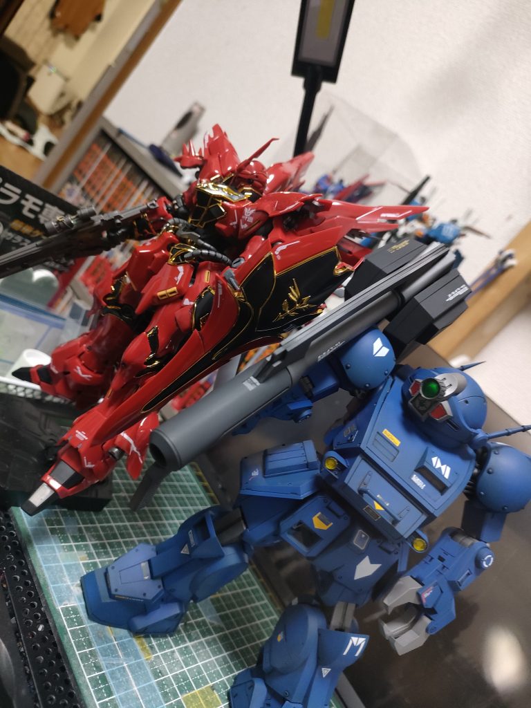 やっぱRGはクオリティ凄い。バンダイやっぱ凄いよ。