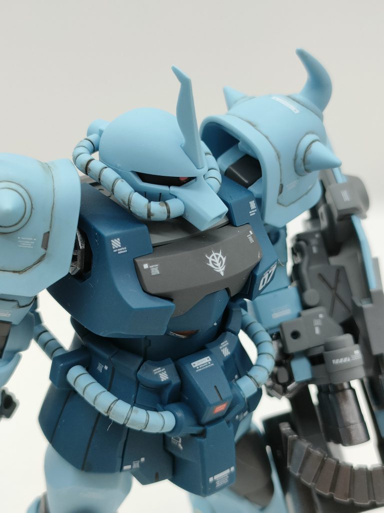 手を加えたのはアンテナのシャープ化とモノアイのHアイズ化のみ。