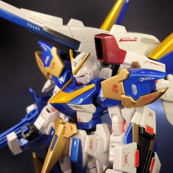 HGUC V2アサルトバスターガンダム チタニウムフィニッシュ風