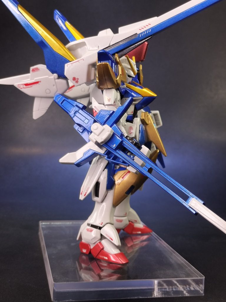 HGUC V2アサルトバスターガンダム チタニウムフィニッシュ風–5枚目/制作者：ぐりぐら