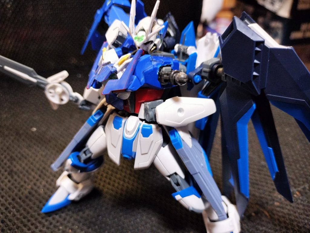 ボディを改造ライトパッケージストライクの肩接続ジョイントを移植