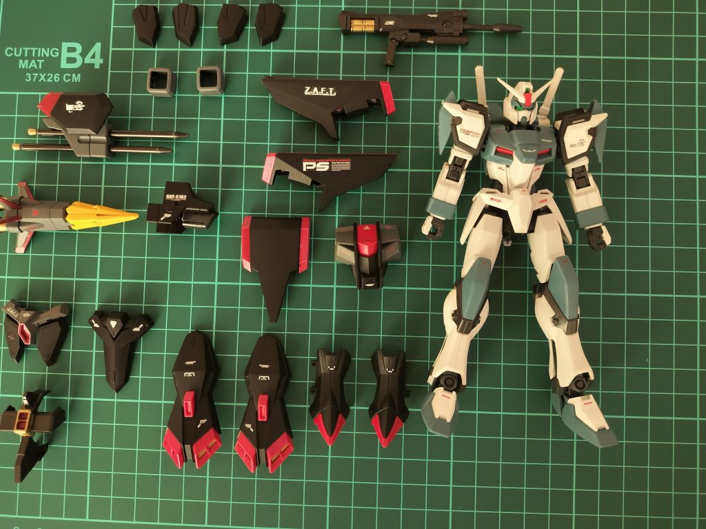 デュエルガンダム　アサルトシュラウドパージ状態１