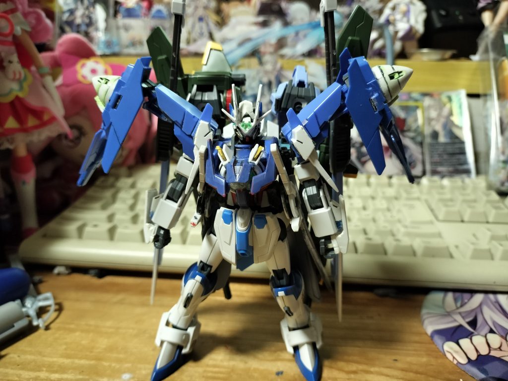 全部乗せ装備　エールストライカーは無理でした