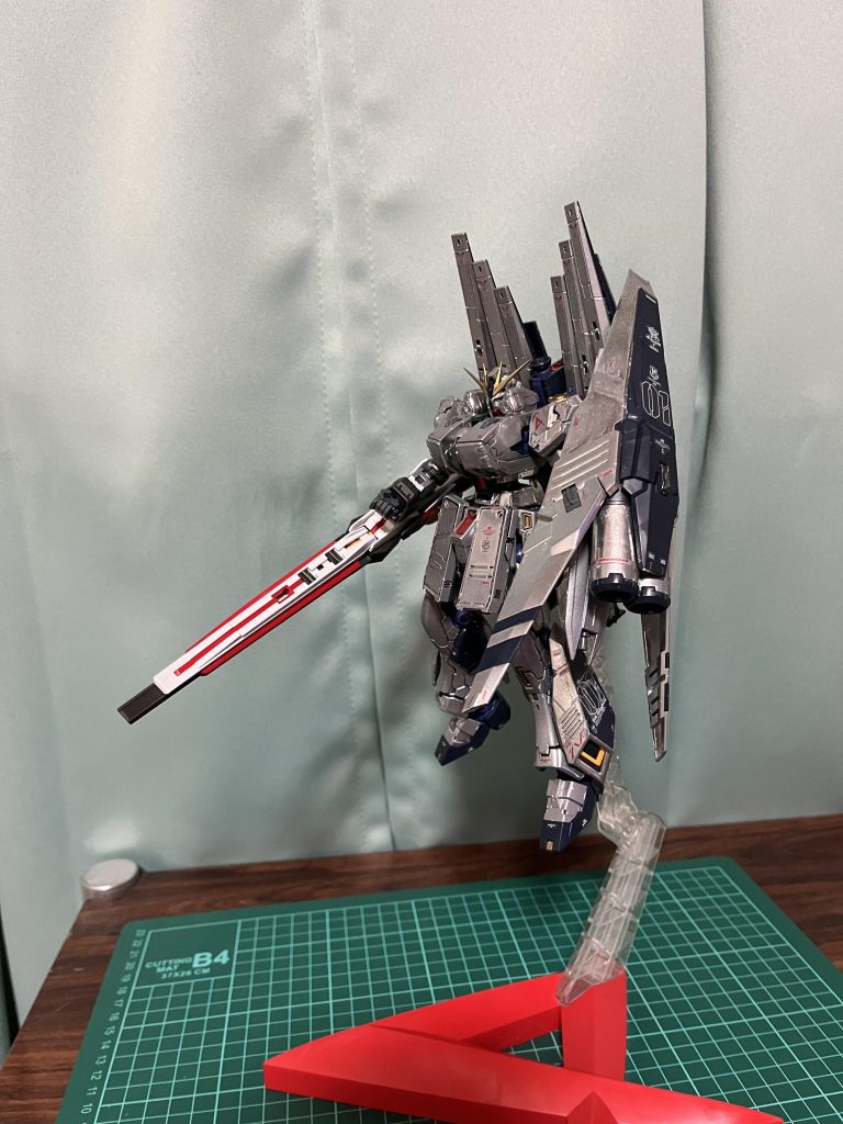 ニューガンダムHWSダブルファンネルアンドロングレンジ装備–3枚目/制作者：アッキー