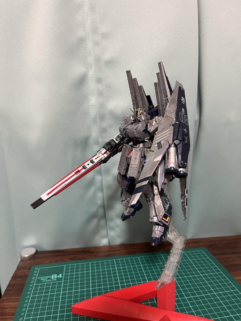 ニューガンダムHWSダブルファンネルアンドロングレンジ装備–5枚目/制作者：アッキー